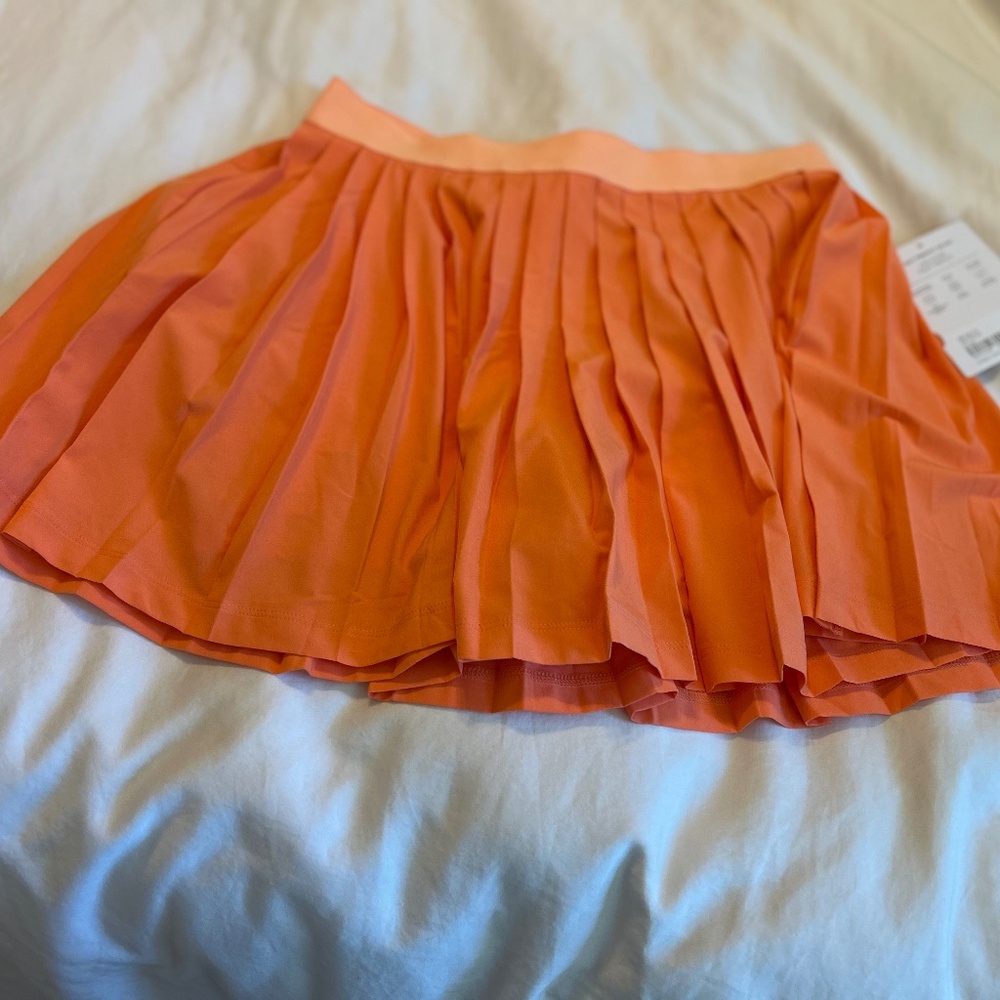 Athleta Girl's Pleated Skort – Coral  (Size 16)